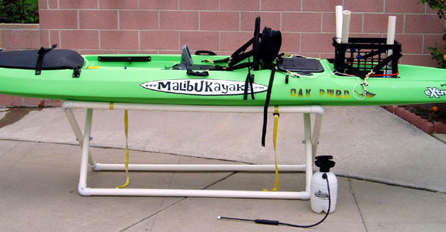 How to build your own kayak cart, kayak rack, hully roller 